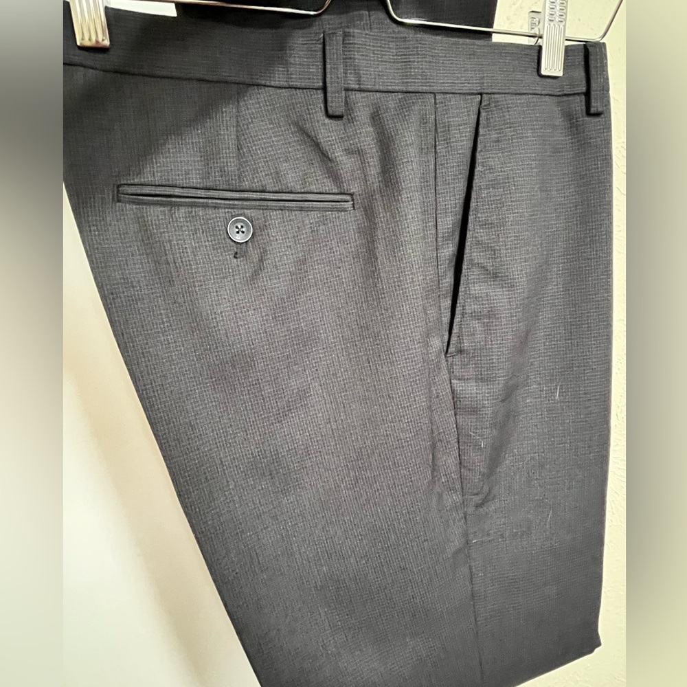 Calvin Klein Men's Gray Dress Pants 32W 34 L